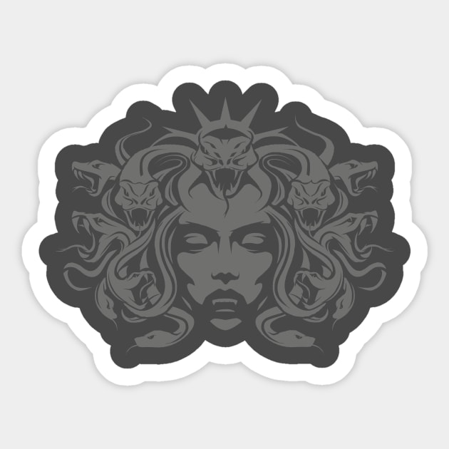 Medusa Sticker by MadToys